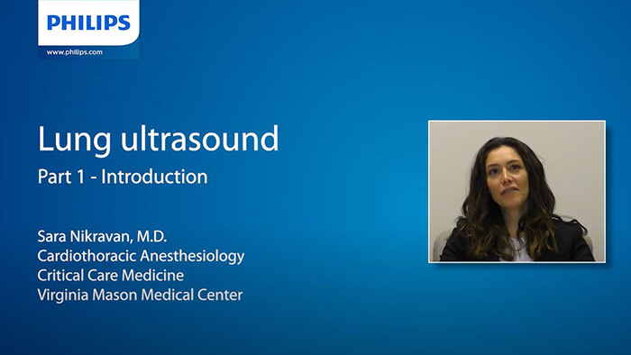 lung ultrasound video