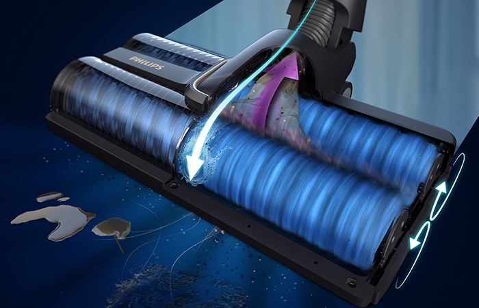 Patentirana tehnologija krtač z visoko hitrostjo vrtenja