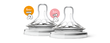 Cuclji Philips AVENT Natural za starosti od 0&nbsp;m do 6&nbsp;m+