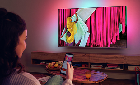 Iz pametne naprave v pametni televizor Philips, mobilna naprava